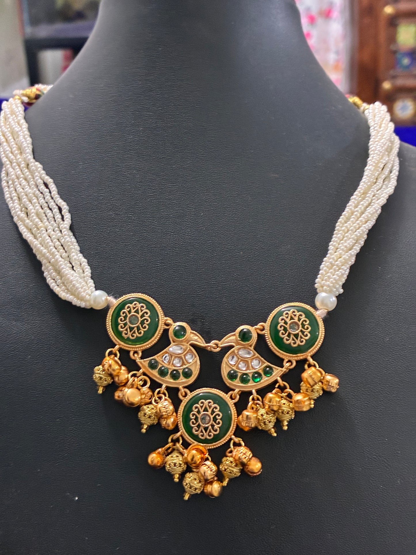 Duo Bird Necklace set