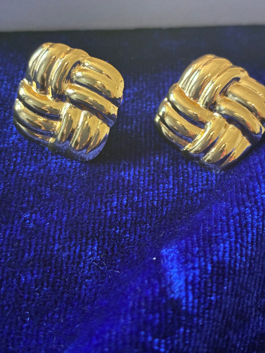 Square Anti Tarnish Studs