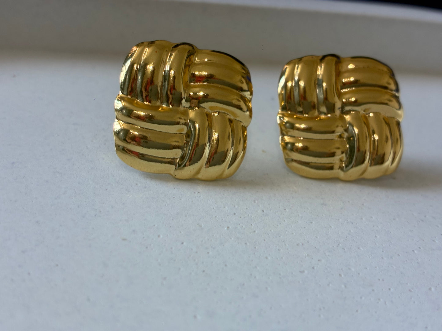 Square Anti Tarnish Studs