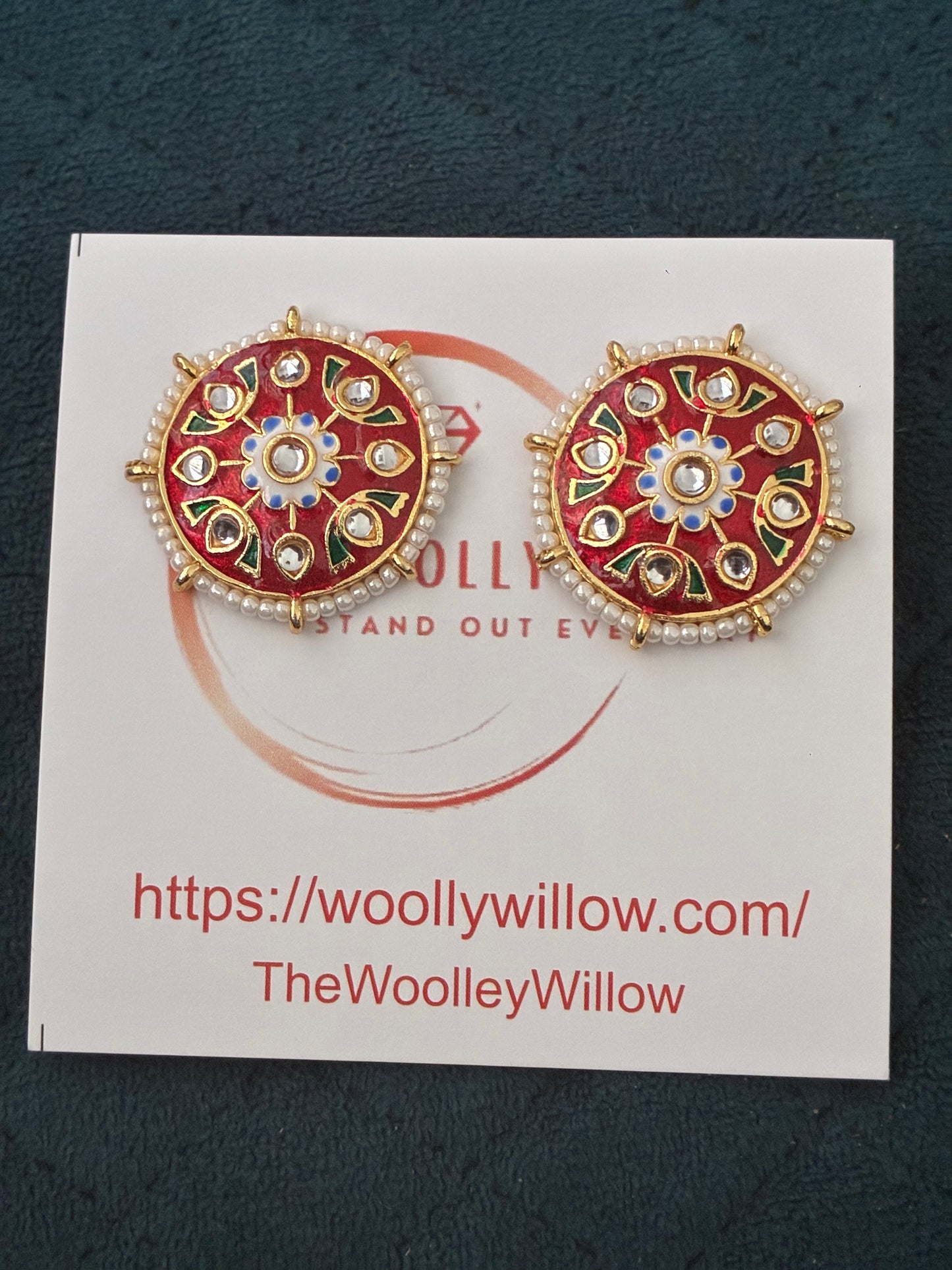 Kaleidoscope Cluster Earrings