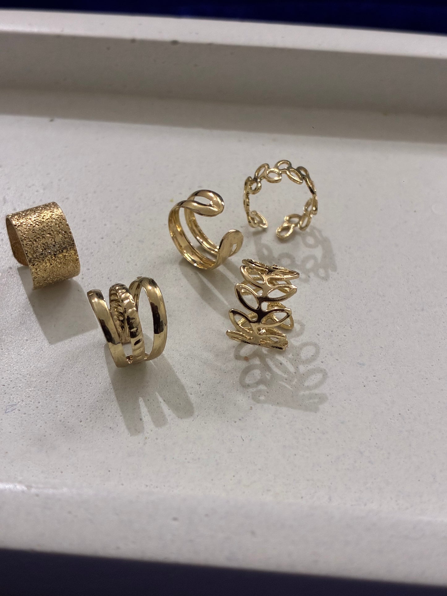 Set of Five Ear Cuffs