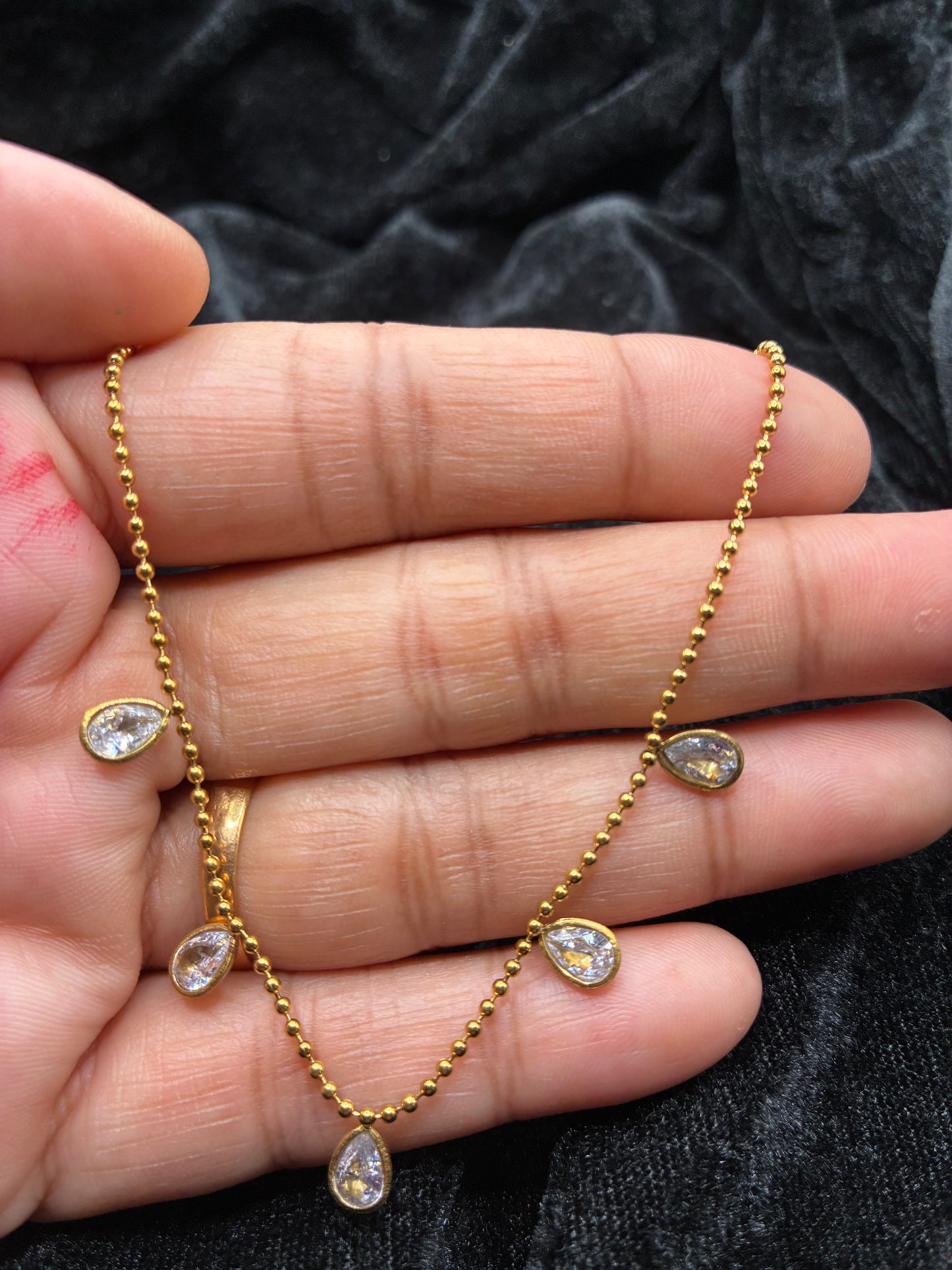 Anti Tarnish Chain Pendent